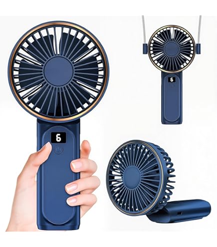 Amazon | 【2023年最新型】 ハンディファン 手持ち扇風機 静音 充電式