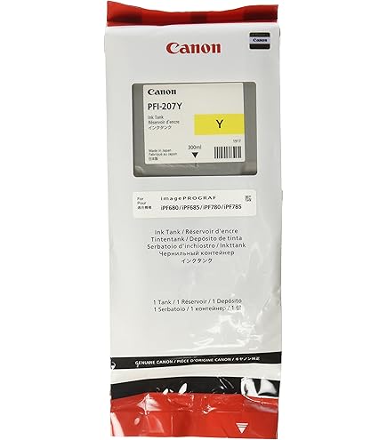 Canon 純正 新品未開封PFI-207MBK PFI-107各色インクタンク インクタンク PFI-107M マゼンタ:インクカートリッジ 通販