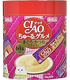 Amazon.co.jp: チャオ (CIAO) ちゅ~るグルメ バラエティ 60本 猫