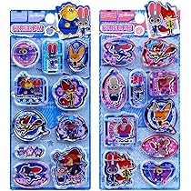 Amazon | ズートピア2 3Dシール ぷくぷくシール 立体ステッカー 透明