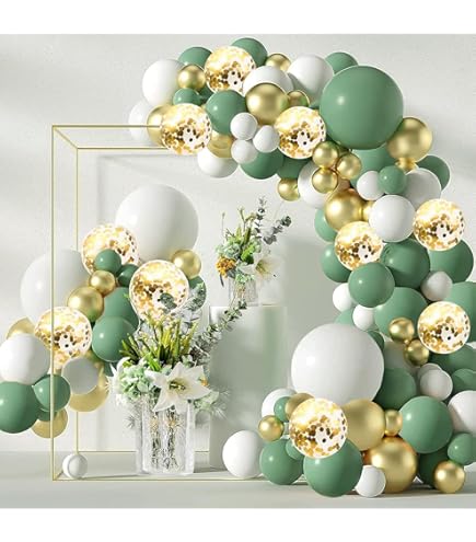 JOYYPOP Rainbow Balloon Garland Kit - 131 Piece Colorful Party Balloon Arch For Birthdays, Weddings & Baby Showers