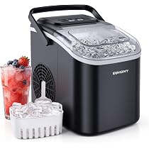 EUHOMY 製氷機 家庭用 最短6分 高速製氷 自動洗浄機能 ホワイト Amazon.co.jp: EUHOMY 製氷機 家庭用 【高速製氷 2種類氷サイズ
