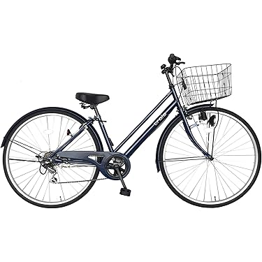 【引取限定】青色 シティサイクル バスケットギアー付き 自転車 本体 Amazon.co.jp 人気ギフトランキング: シティー・ファミリー