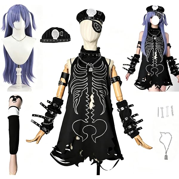 Amazon.co.jp: [Beauty 出品] VTuber 夜乃くろむ 初期衣装 コスプレ