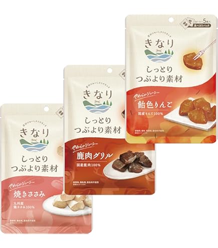 Amazon.co.jp: きなり しっとりやわらかジャーキー 鮭 (6本入り)×3袋