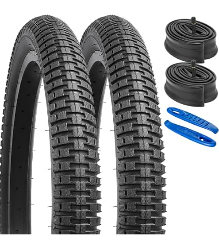 希少 20インチ（406）タイヤ　 2本セット Amazon | YunSCM 2本セット,20 2.35 タイヤ,20x2.35 58-406
