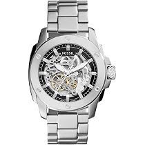 Amazon.co.jp: Fossil フォッシル 自動巻き スケルトン 腕時計