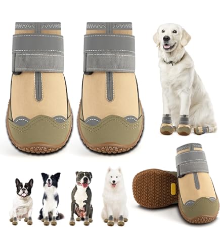 Dog Paw Balm Hcpet Dog Boots Waterproof For Dog With Reflective - Main Image