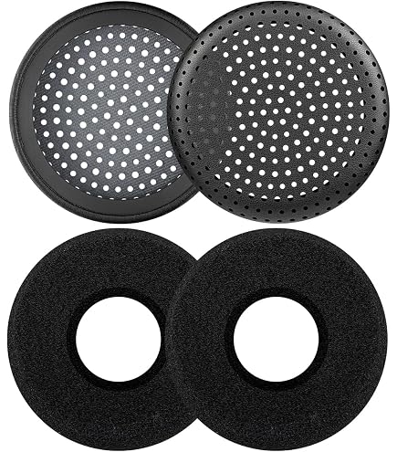 Amazon | Voarmaks 100mm ベロア オーバーイヤーイヤーイヤーパッド