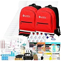 Amazon｜LA・PITA 防災セットSHELTERプレミアム3人用 【NS】 (レッド