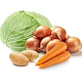 4種野菜セット（キャベツ・たまねぎ・じゃがいも・にんじん） きゃべつ 玉ねぎ ポテト 人参 定番 万能 おうちごはん おうち時間 ご家庭用 大量 (キャベツ4玉・たまねぎ約4kg・じゃがいも約4kg・にんじん約4kg)