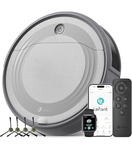 【新品未開封】Lefant M310 ロボット掃除機 4500Pa強力 水拭き Amazon | Lefant M310 ロボット掃除機【高精度障害物回避・4500Pa強力