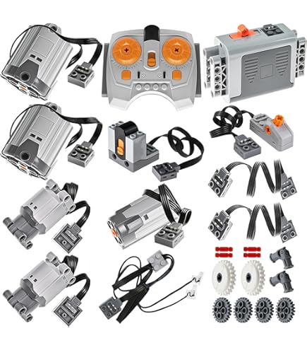 Amazon.co.jp: レゴテクニカル用47Pcsモーターパワー