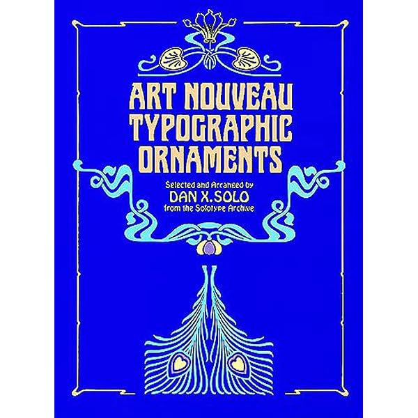 Amazon | Treasury of Art Nouveau Design & Ornament (Dover