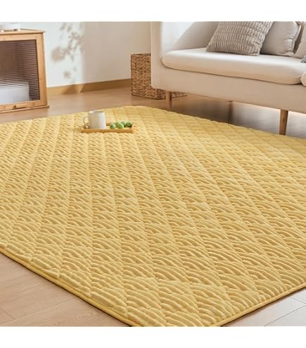 Amazon | Ashler ラグ カーペット 極厚20mm 厚手 190×190cm 約2畳 防音