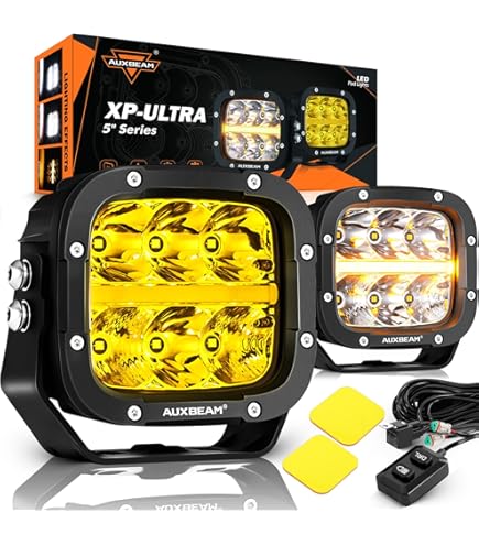 Amazon.co.jp: Auxbeam 42インチLEDライトバー、240W 6モード