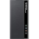 SAMSUNG Galaxy Note 20 ウルトラケース Sビュー フリップカバー ブラック (米国バージョン) (EF-ZN985CBEGUS)
