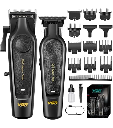 Amazon.co.jp: VGR 001/977/377 3-in-1 バーバーキット クリッパー