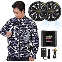 Amazon.co.jp: [ULUSERN] 2024年 空調作業服 28V超高出力