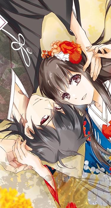 鬼の花嫁  iPhone/Androidスマホ壁紙(744×1392)-1 - 玲夜(れいや),柚子(ゆず)