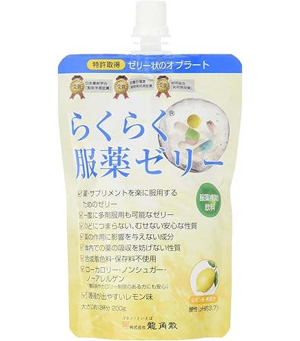 Amazon.co.jp: 龍角散 らくらく服薬ゼリー チアパック 200gx5個