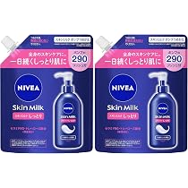 Amazon | ニベア スキンミルク しっとり ポンプつめかえ用 290g 高