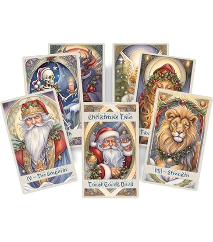 【正規品タロットカード】美麗イラスト✨ビンテージクリスマスタロット 正規品タロットカード】美麗イラスト✨ビンテージクリスマス