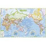 スクリーンマップ 卓上版世界全図