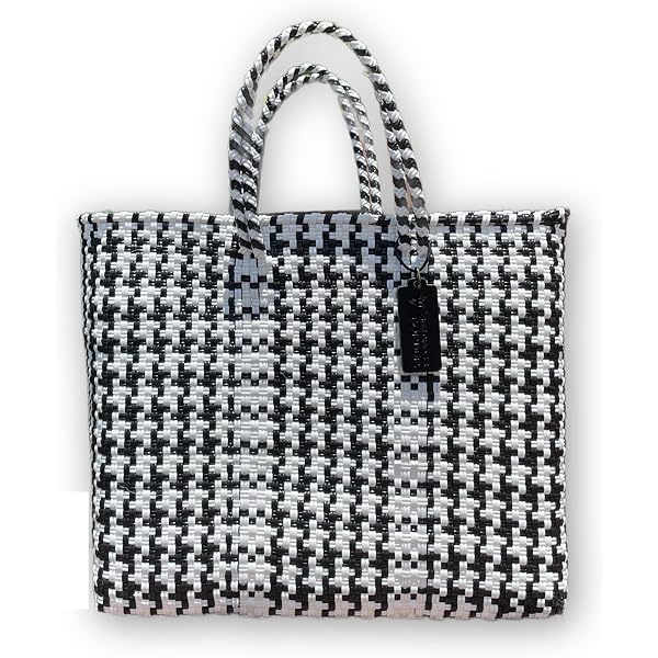 Amazon | [レトラ] 3 COLORS CHECK - ハンドメイドカゴバッグ