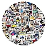 頭文字D アニメ 100枚 おしゃれ ステッカー 漫画 かわいい 防水 PVC ステッカーセット ラップトップ スーツケース 車 ヘルメット ギター ステッカーパック