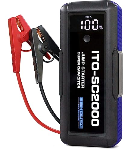 ジャンプスターター 12V スーパーコンデンサ搭載 リチウムバッテリー無し Amazon | ジャンプスターター12Vスーパーコンデンサ搭載リチウム