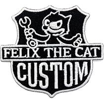 Amazon.co.jp: フィリックス・ザ・キャット・UCC・刺繍ワッペン