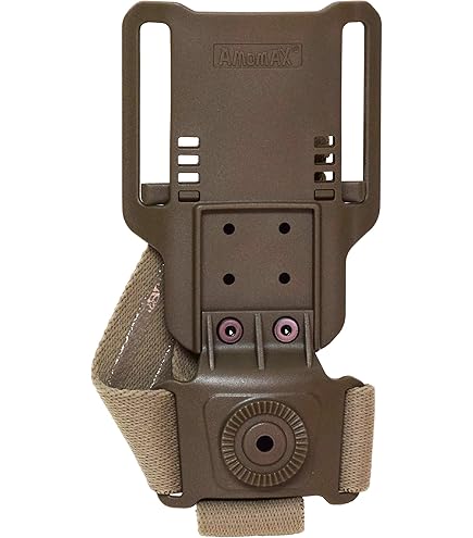 タンホルスター ベルトクリップ付き AMOMAX ホルスター用 ベルトクリップ デザートカラー | エアガン