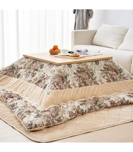 Amazon｜ロマンス小杉 こたつ掛けふとん(ボアタイプ)正方形(200×200cm