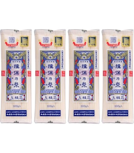 Amazon.co.jp: 手延素麺 揖保乃糸 上級品 300g 10袋 : 食品・飲料・お酒