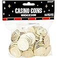 Amscan Casino Gold Coins, One Size