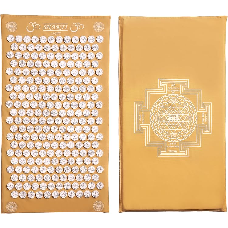【未使用】正規品シャクティマット シャクティピローレベル1 イエロー ライト 正規品】シャクティマットSHAKTI LIGHT レベル1 イエロー - メルカリ