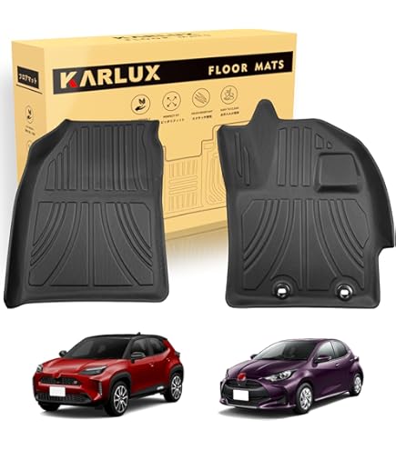 トヨタ　10系ヤリス　フロアーマット　ベーシック　ガソリン車　2WD オートマ車用　トヨタ正規純正品　MXPA10 KSP210 トヨタ ヤリス 純正フロアマット 1台分 MXPA10 ベーシックタイプ 08210