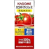カゴメ トマトジュース 食塩無添加 200ml×24本[機能性表示食品]