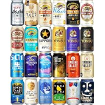 ノーブランド品 ビール24種飲み比べセット 350ml×24本
