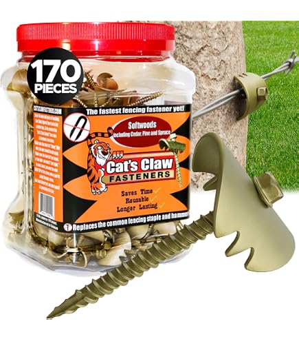 Fas-n-Tite Exterior-Coated Fence Post Screws - #12 X 1-1/2 Inch, Self-Tapping For Treated Lumber (175 Pieces)