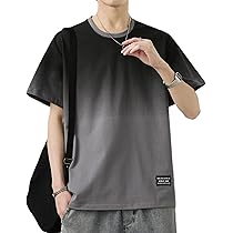 Amazon | [Fasshonrida] グラデーション Tシャツ メンズ 半袖