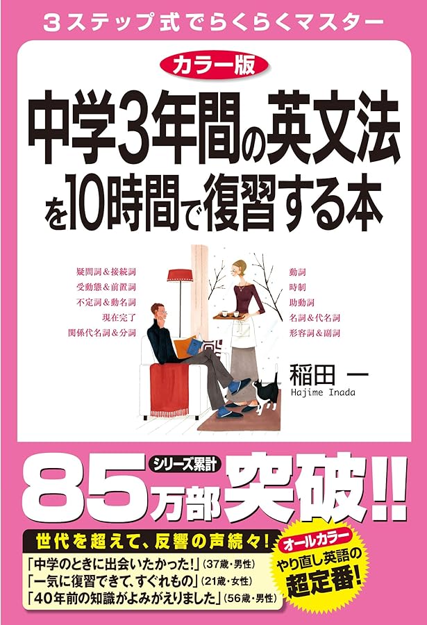 カラー版 CD付 高校3年間の英語を10日間で復習する本 | 稲田 一 |本