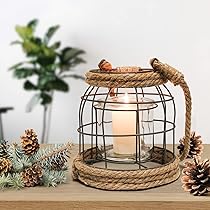 ランタンやドライフラワー等のスタンドにどうぞ♪︎　☆ヴィンテージ 3WAYヴィンテージ調ランタン