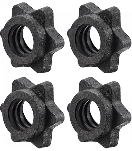 Amazon | uxcell ダンベル六角ナット 滑り止め スピンロックカラーネジ