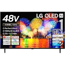 Amazon | LG 48インチ 4K有機ELテレビ OLED48B5PJA チューナー内蔵