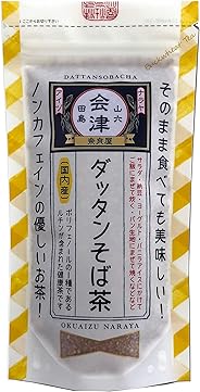 奈良屋 国産そのまま食べても美味しいダッタンそば茶 120g ×5個 リーフ