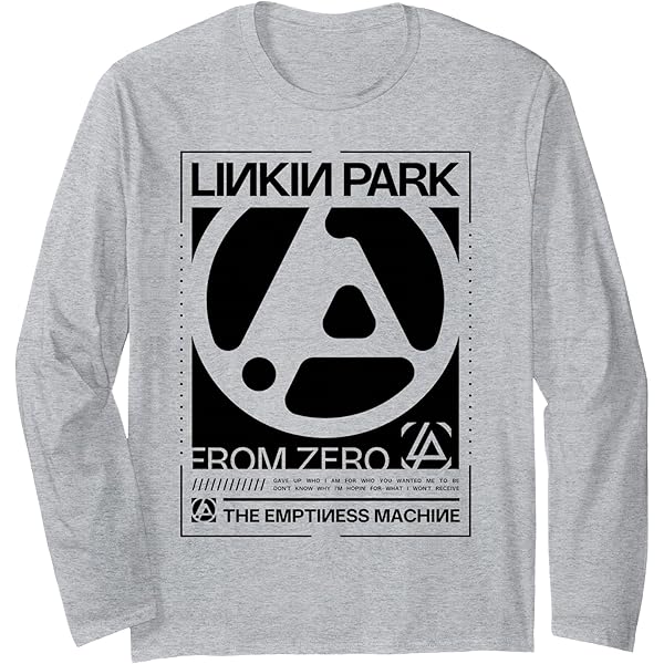 Amazon | Linkin Park B&W From Zero Box ロゴ 長袖Tシャツ | T