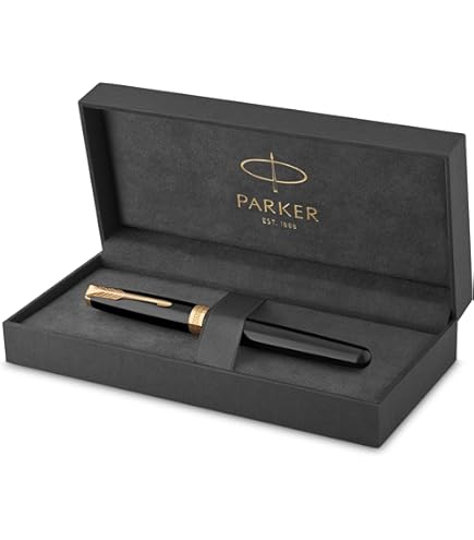 Amazon | Parker Sonnetローラーボールペン, Fine Pointブラックインク