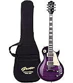 Amazon | K-GARAGE スピーカー付ミニギター LPタイプ SLP-180 ブラック